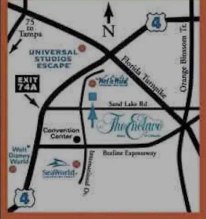 Remodeled 2Bd/2Ba Condo Mins From Universal Studio Orlando Exterior foto